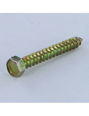 Vis tôle Tête hexagonale TH 3.5X25 Bichromaté