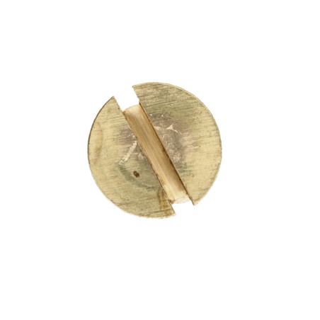 1 x Vis bois Laiton Tête fraisée Fendue 4X20