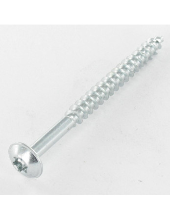 VBA Vis bois agglo Poelier 6X90 Filetée sur 50 TORX T30 Acier zingué 200 Heures brouillard salin sans rouille rouge