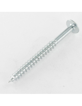 VBA Vis bois agglo Poelier 6X90 Filetée sur 50 TORX T30 Acier zingué 200 Heures brouillard salin sans rouille rouge