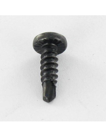 Vis autoperceuse Tête cylindrique bombée TCB Phillips 4.2X19 Filet tôle Acier zingué noir