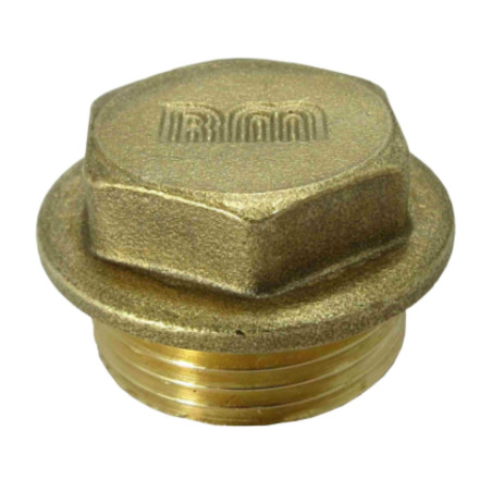 1 x Bouchon mâle Figure 290 20x27 (3/4") Tête large Laiton