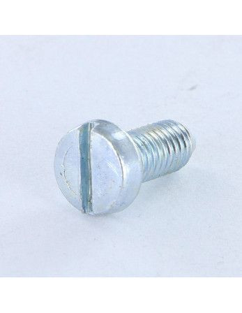 Vis métaux Tête cylindrique large TCL Fendue M5X12 B.P. Acier zingué