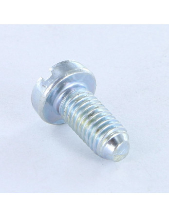 Vis métaux Tête cylindrique large TCL Fendue M5X12 B.P. Acier zingué