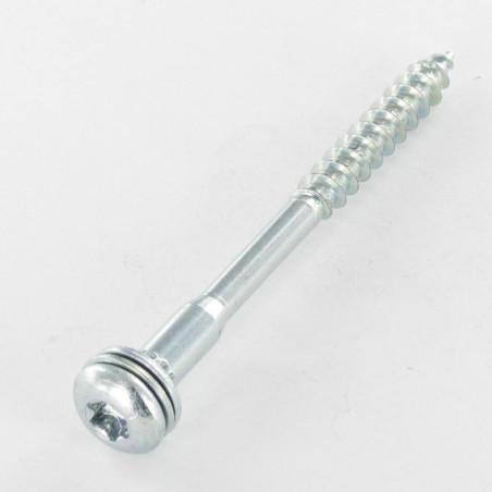 1 x VBA Vis bois agglo Poelier 7X85 Filetée sur 40 TORX T40 Imperdable Acier zingué 96 heures brouillard salin