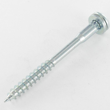 1 x VBA Vis bois agglo Poelier 7X85 Filetée sur 40 TORX T40 Imperdable Acier zingué 96 heures brouillard salin