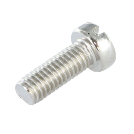 1 x Vis métaux Tête cylindrique TC Fendue M5X35 zingué cr3 96 hbs sans rouille rouge