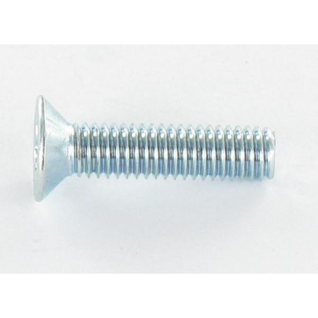 1 x Vis métaux Tête fraisée TORX T30 M6X40 Classe 10.9 Acier zingué