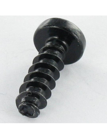 Vis pvc Tête cylindrique bombée TCB Pozi N°2 5X16 Acier zingué noir