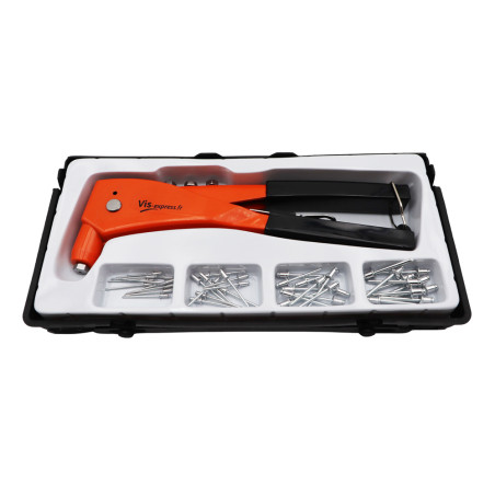 1 x Assortiment de pince à riveter Avec Rivets