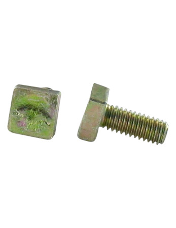 Vis métaux Tête carrée 4X10 Acier zingué Tête 2.80 MAX