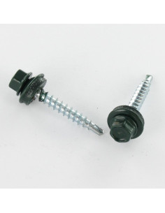 Vis autoperceuse Tête hexagonale TH 4.8X35 Rondelle...
