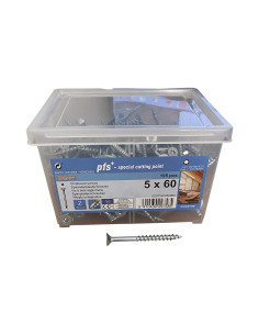 Seau de 195 Vis bois agglo 5X60 Tête fraisée TORX T25...