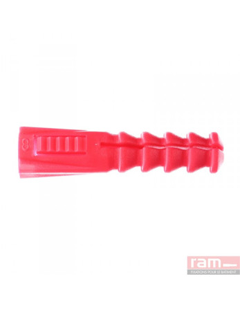 Cheville POLYETHYLENE RAM R 8X39 Sans collerette