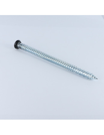 Vis Béton Tête fraisée RED 7.5X120 TORX T30 Acier zingué RAL9005 noir foncé