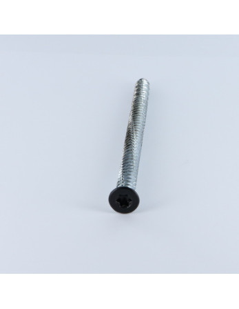 Vis Béton Tête fraisée RED 7.5X120 TORX T30 Acier zingué RAL9005 noir foncé