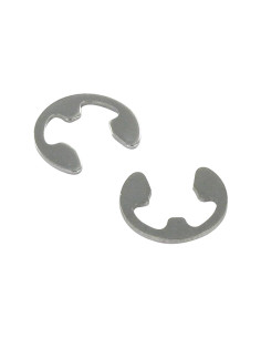 Circlip en E Pour Diamètre Rainure 10 Acier zingué