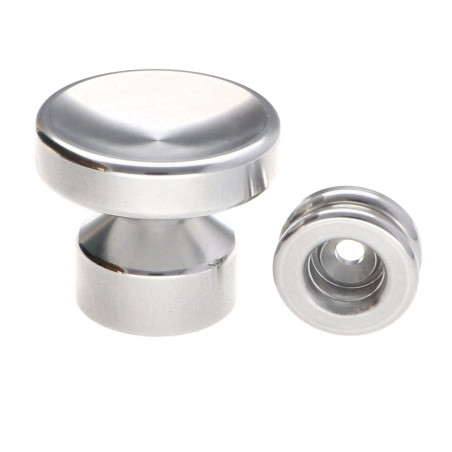 1 x Patère décoratif Aluminium avec fixation multi-matériaux L'ATTACHANTE