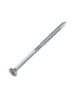 Vis bois TEKOR Tête fraisée Cranté 5X100 Filetée sur 60...
