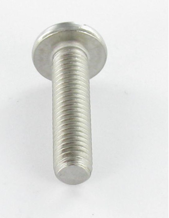 Vis métaux Tête cylindrique large TCL Fendue M6X16 Acier chrome