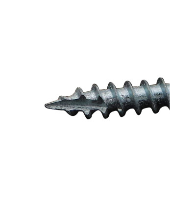 Vis bois TEKOR Tête fraisée Cranté 5X40 TORX T25 Pointe antifendage type 17 SABLE RAL9016 blanc signalisation