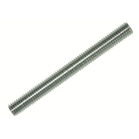 1 x Tige filetée M5 Longueur 1 mètre Classe 4.8 Acier zingué