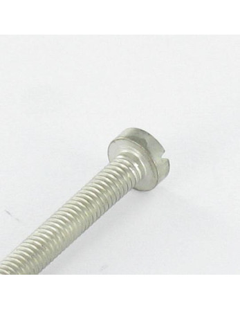Vis métaux Laiton duclanisé Tête cylindrique large TCL Fendue M2.5X4 microvis