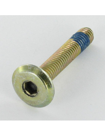 Vis métaux tête plate Clé de 4 HC4 M6X35 Frein filet Acier laitonne