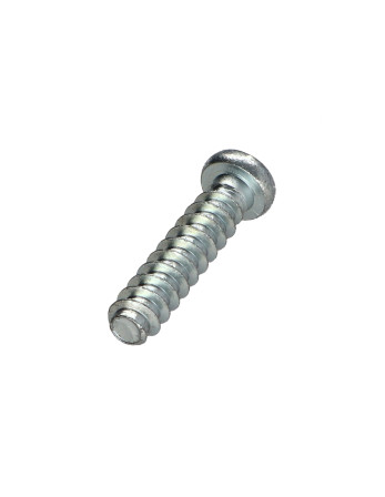 Vis Euro Tête cylindrique bombée TCB POZI et fendu 6X27 Diamètre de tête: 9.5 Acier zingué à