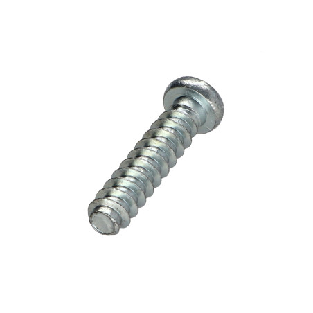 1 x Vis Euro Tête cylindrique bombée TCB POZI et fendu 6X27 Diamètre de tête: 9.5 Acier zingué à
