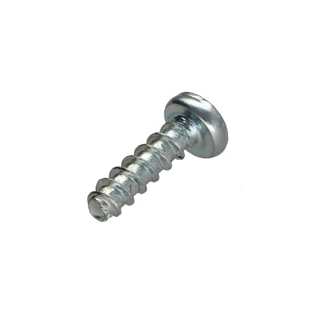 1 x Vis Euro Tête cylindrique bombée TCB Pozi 6X20 Diamètre de tête: 10.5 Acier zingué à