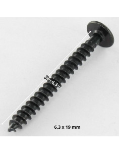Vis tôle Tête hexagonale TH 6.3X19 + Rondelle Acier... 2