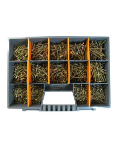 Assortiment de 1700 VBA Vis bois agglo Tête fraisée Pozi... 2