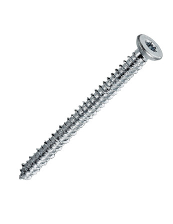 Vis Béton Tête fraisée Réduite 7.5X132 TORX T30 Acier zingué