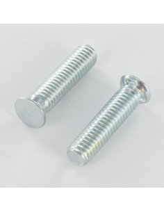 Vis métaux Tête fraisée Cranté M6X15 Diamètre de tête:...