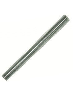 Tige filetée M24 Longueur 1 mètre Classe 4.8 Acier zingué 2