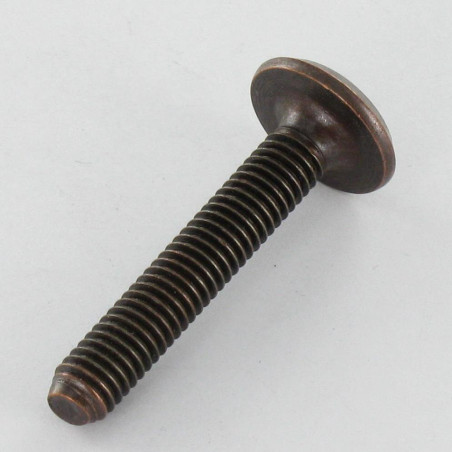 1 x Vis métaux tête plate Clé de 5 HC5 M8X45 acier bronze