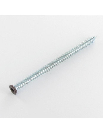 Vis Béton Tête fraisée RED 7.5X120 TORX T30 Acier zingué RAL8017 brun chocolat