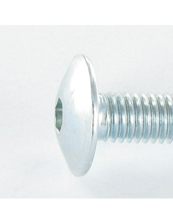 Vis Poelier M5X20 Clé de 3 HC3 Acier zingué