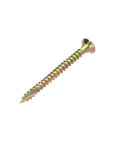 Vis bois TEKOR Tête fraisée Pozi N°2 5X35 Filetage total... 2