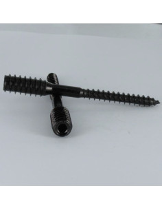 Vis de reglage pour fenêtre 6X80 Filetée sur 40/26 Acier...