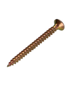 VBA Vis bois agglo Tête fraisée Pozi N°2 4.5X45 Filetage... 2