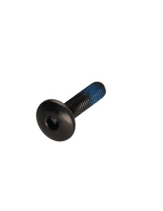 Vis Poelier M6X25 Clé de 4 HC4 Acier zingué noir Frein filet