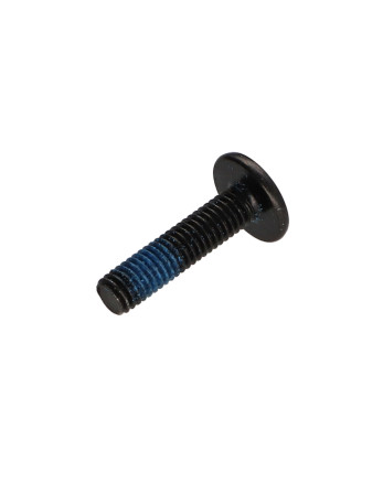 Vis Poelier M6X25 Clé de 4 HC4 Acier zingué noir Frein filet