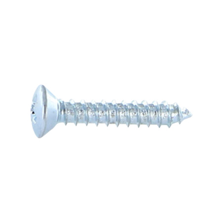 1 x Vis tôle Tête fraisée bombée TFB Phillips n° 3 5.5X38 Acier zingué
