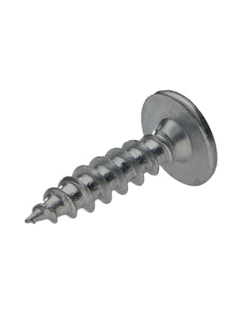 VBA Vis bois agglo Poelier Pozi N°2 4X70 Filetée sur 40 Diamètre de tête: 10 Acier zingué