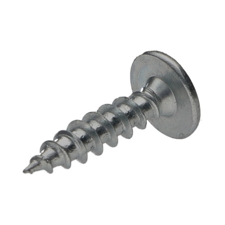 1 x VBA Vis bois agglo Poelier Pozi N°2 4X70 Filetée sur 40 Diamètre de tête: 10 Acier zingué