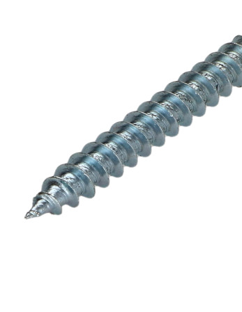 VBA Vis bois agglo Tête fraisée Pozi N°2 4.5X80 Filetage partiel Acier zingué