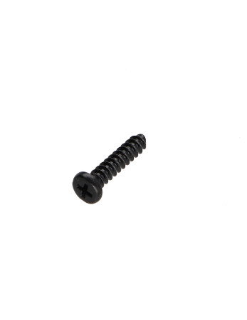 Vis autotaraudeuse Pour Plastique Tête cylindrique TC Phillips n° 0 2X8 Acier zingué noir microvis