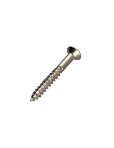 Vis bois Tête fraisée Pozi N°2 3.5X30 Acier nickelé 2